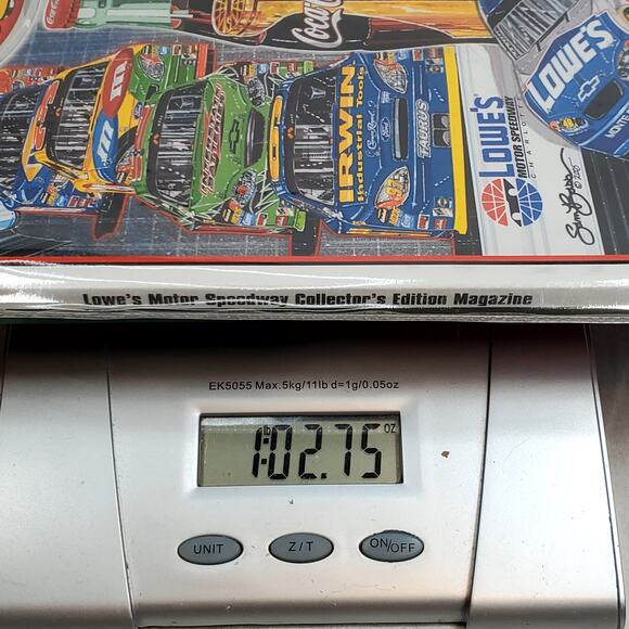 Nascar May 2005 Coca-Cola 600 Lowes Motor Speedway Program Protector - Picture 8 of 8